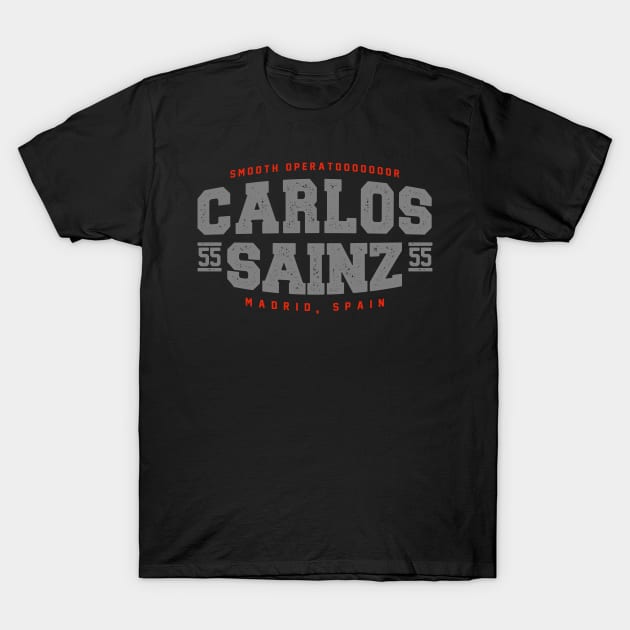 Team Carlos Sainz T-Shirt by SmithyJ88